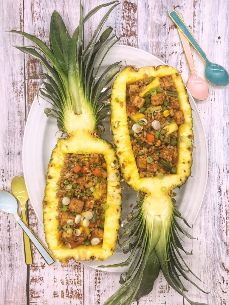 Pineapple Tofu Fried Rice | Family Meals in Heels