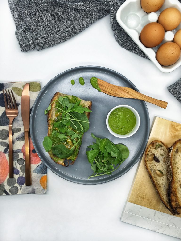 Green Egg in a Hole | Family Meals in Heels